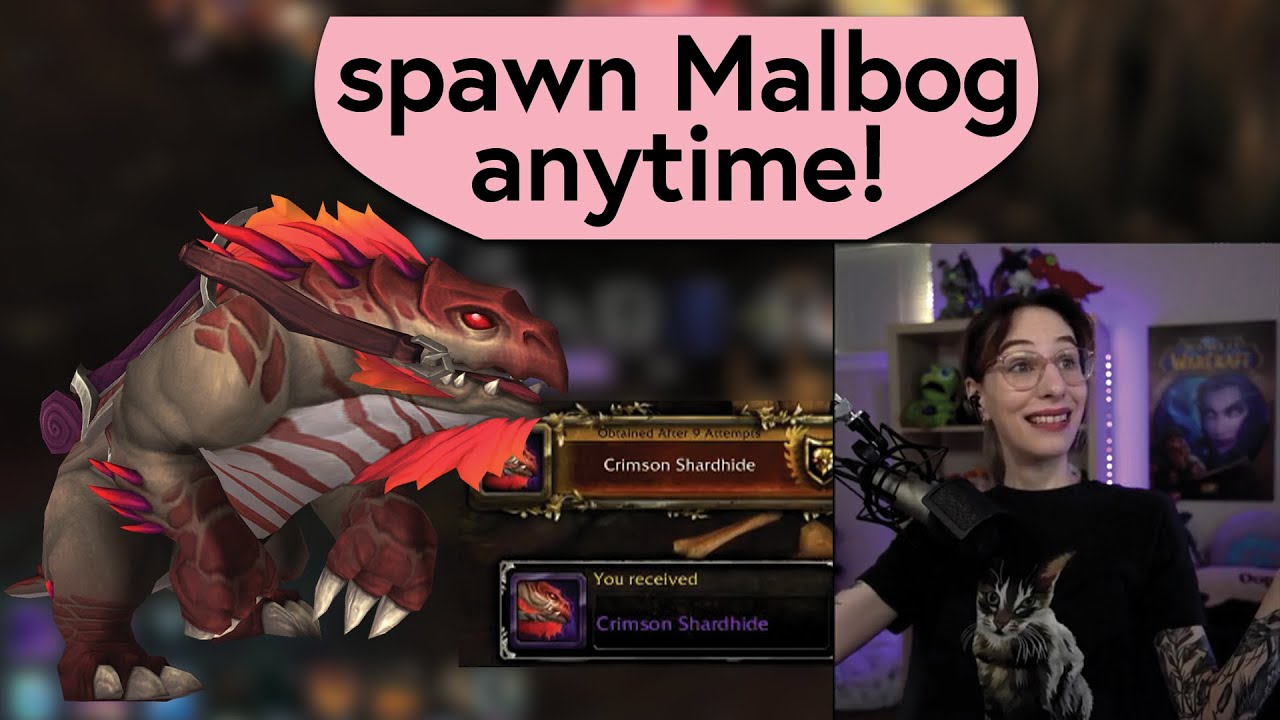 How to Spawn Malbog Any Time (and Crimson Shardhide mount drop!)