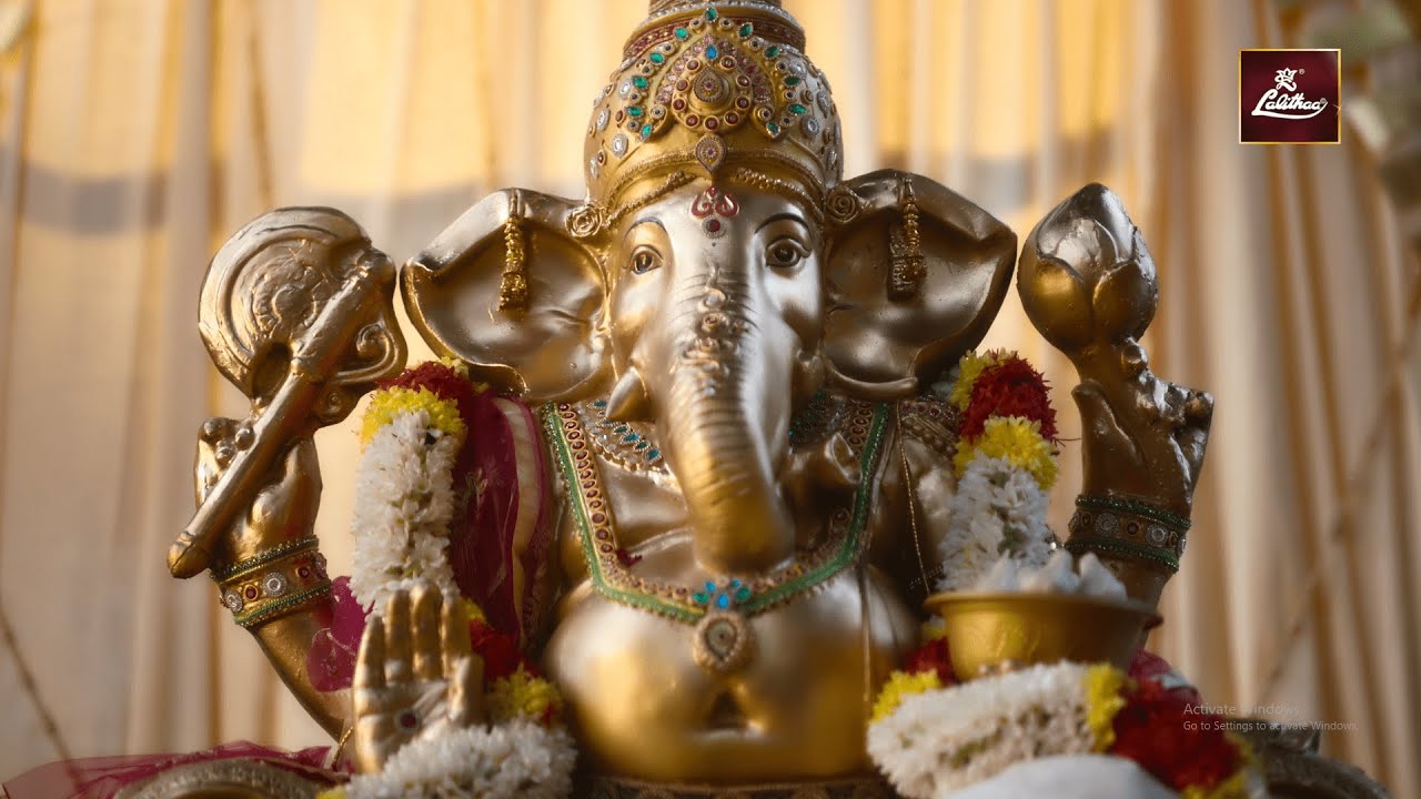 Vinayaga Chathurthi 2023 Music Video | Kiran Kumar | Lalithaa Jewellery