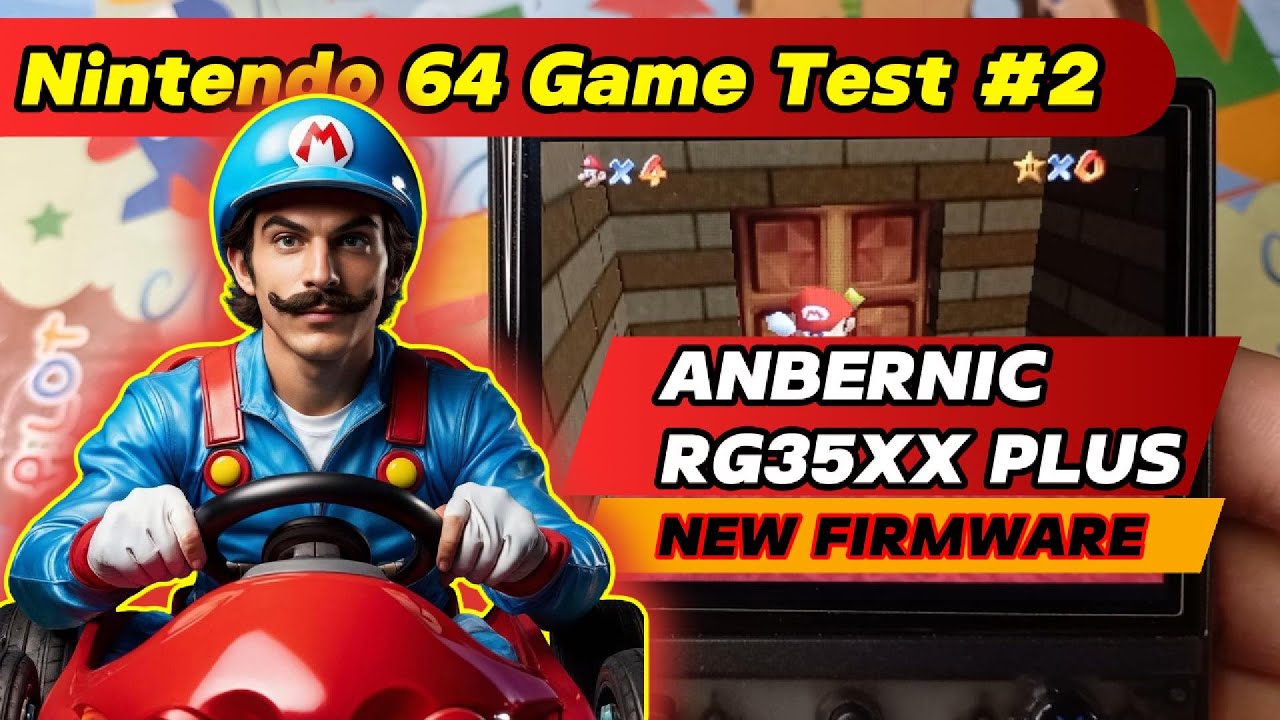 PART 2 Nintendo 64 Game Test On ANBERNIC RG35XX Plus with New Firmware