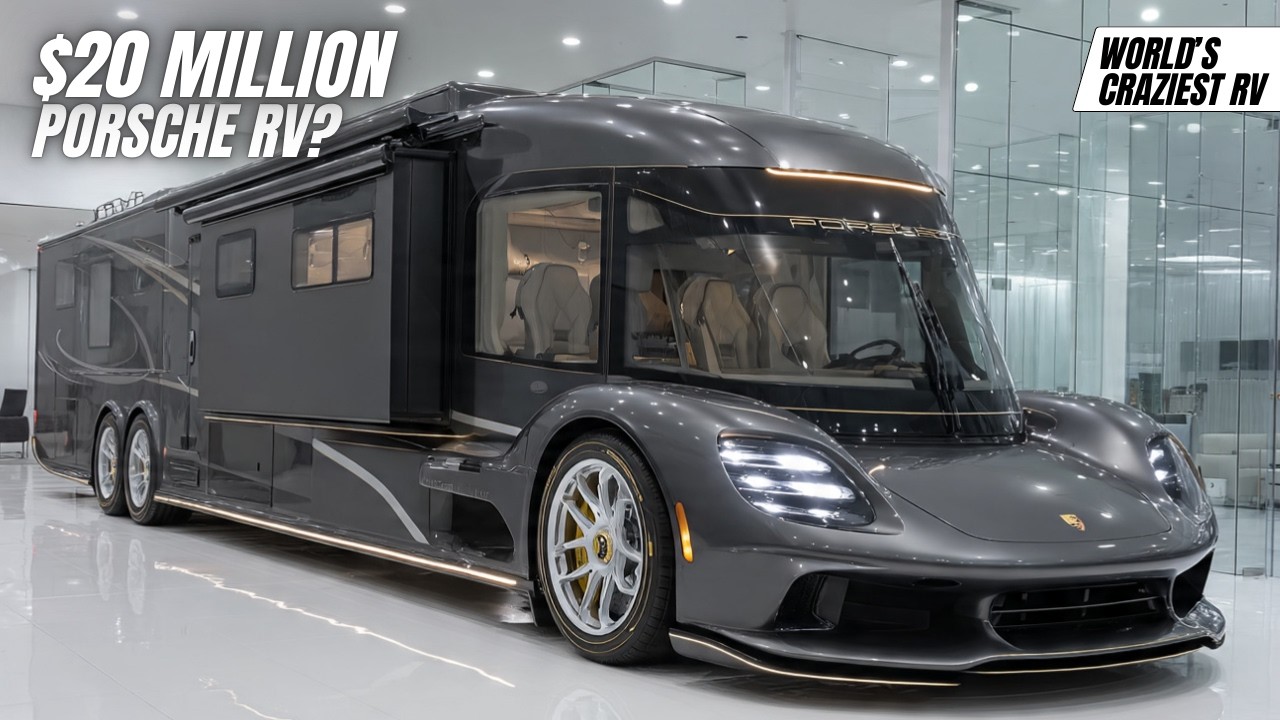 2026 Porsche Carrera Nomad RV – $20 Million Ultra-Luxury Porsche on Wheels! Cars Recapx