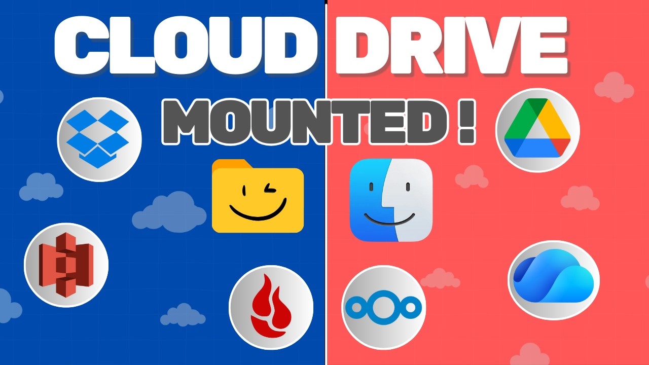 The EASIEST Way to Add Cloud Drives to Your Computer (All Platforms)