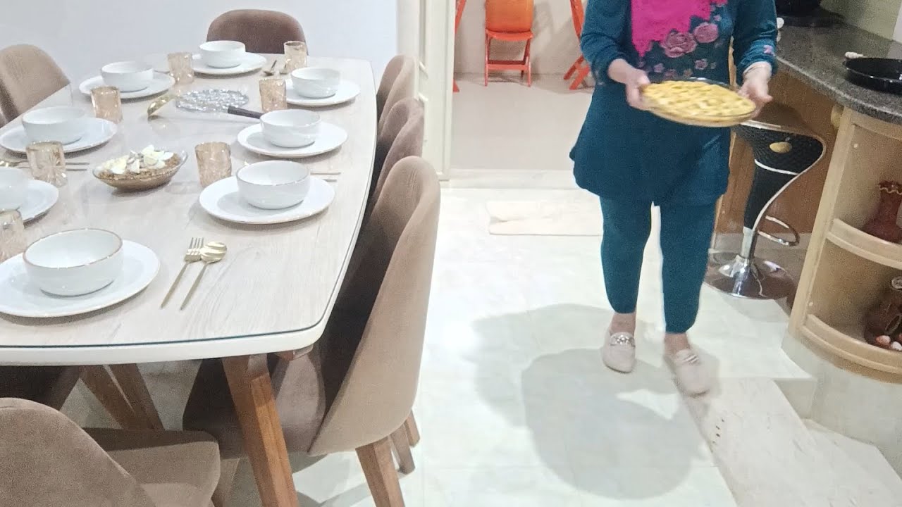 اجواءنا في الكوجينة ✨ انا وبناتي تحضير شقان الفطر 🕌