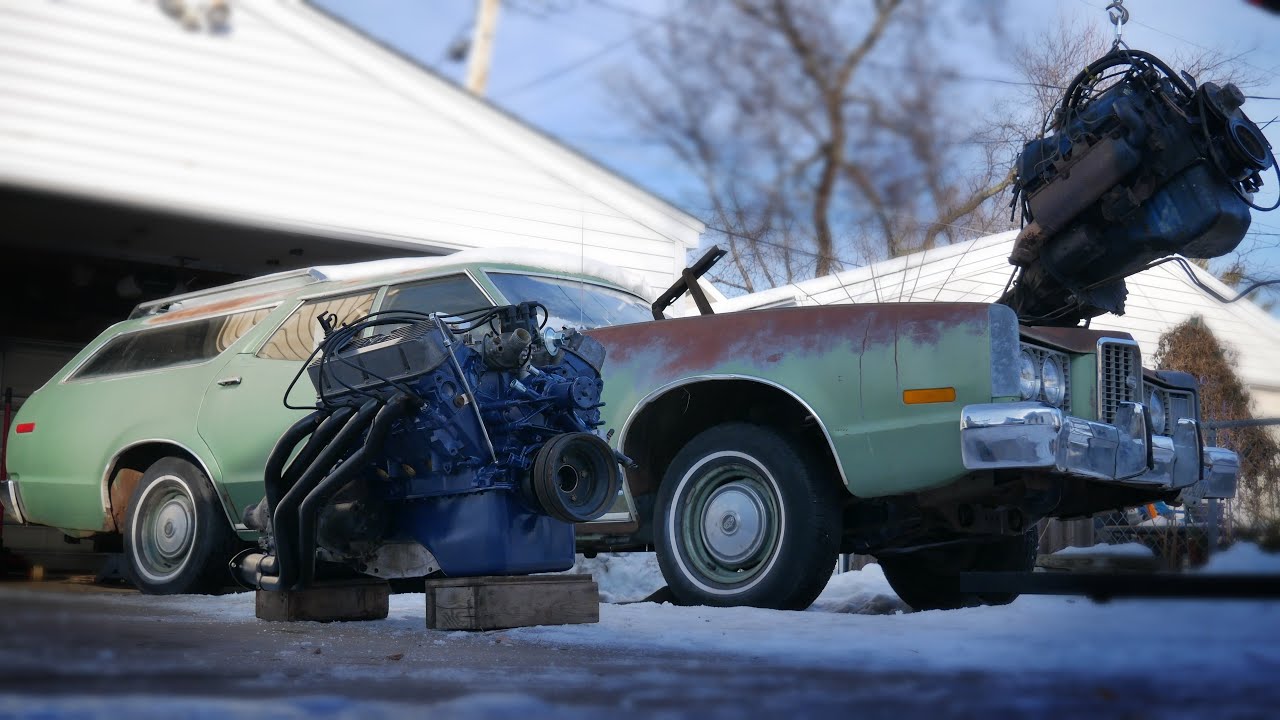 1973 Station Wagon - Engine Swap