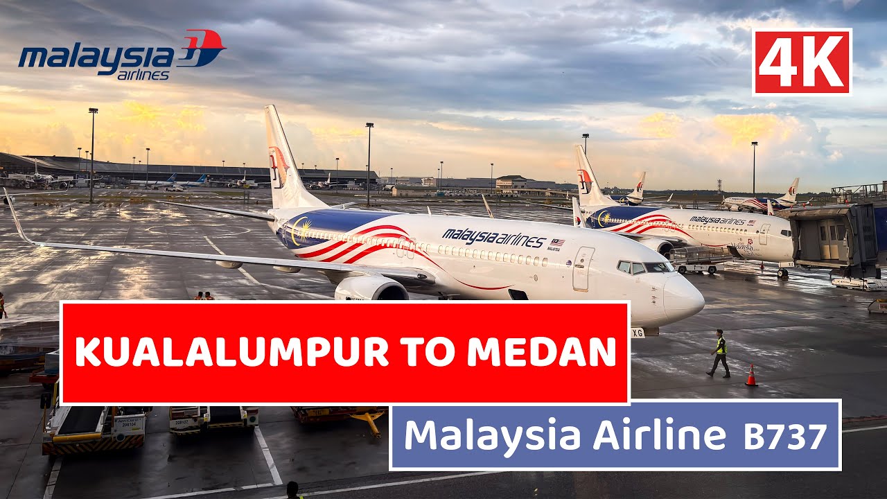 ✈️ FLIGHT REPORT | KUALALUMPUR (KL) TO MEDAN (KNO) | ECONOMY | MALAYSIA AIRLINES B737-800