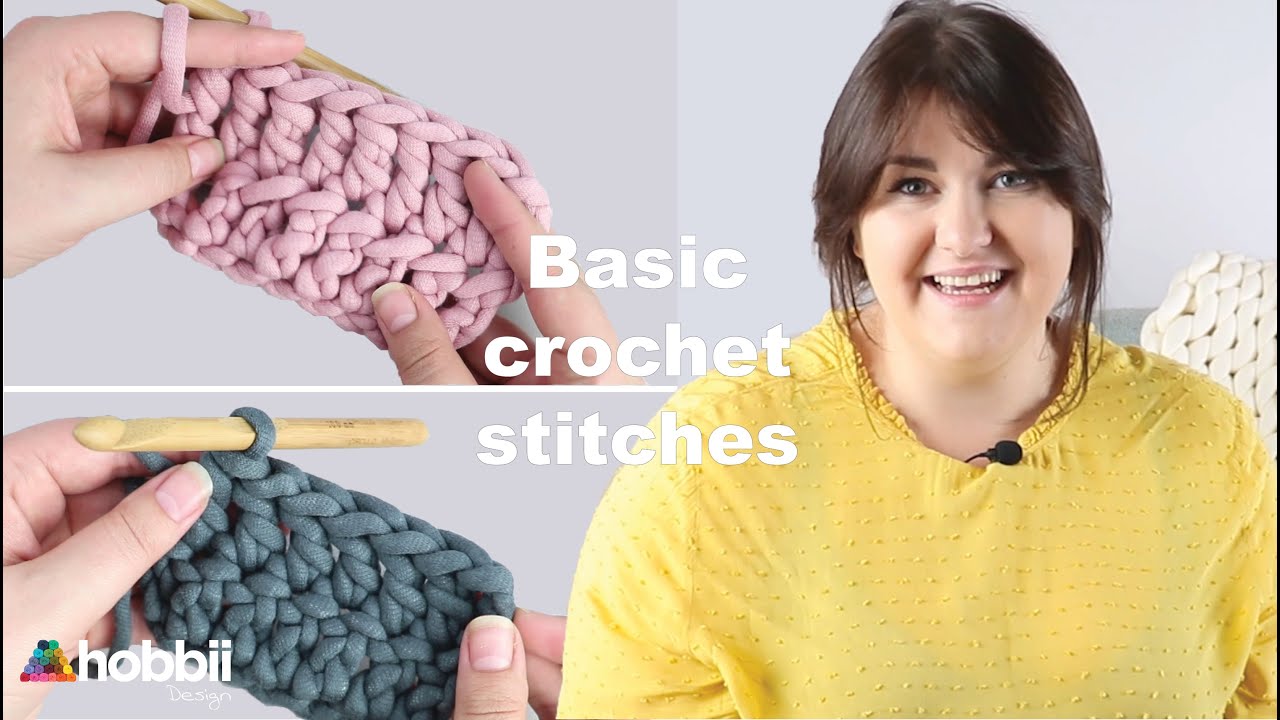 How to Crochet | 3 - Basic Crochet Stitches