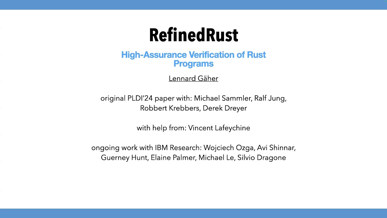 RefinedRust