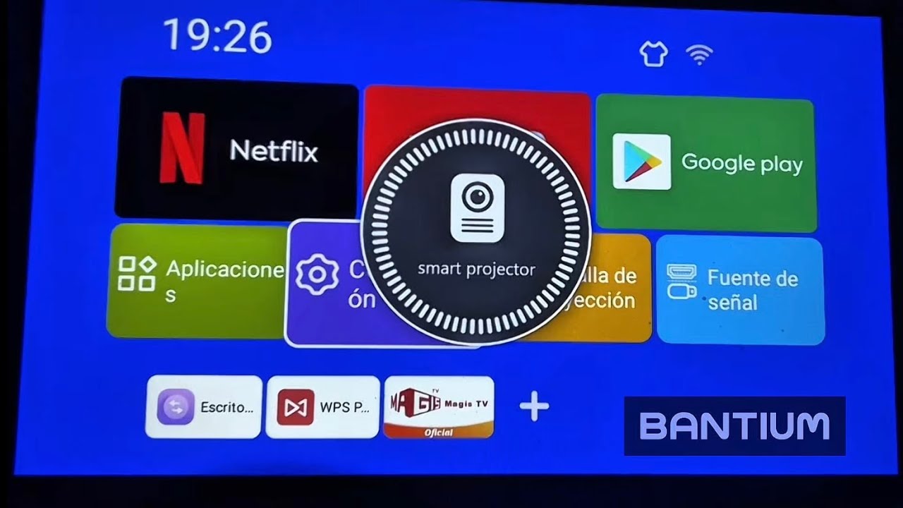 NUEVO PROYECTOR HY500 MAX BANTIUM (2025) - ANDROID 13 - 1920x1080P WiFi 6.0
