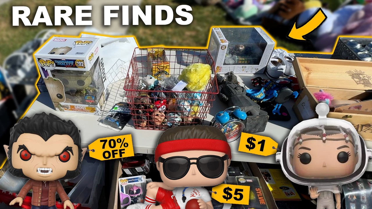 Я нашел гаражную распродажу с кучей ДЕШЕВЫХ Funko Pop