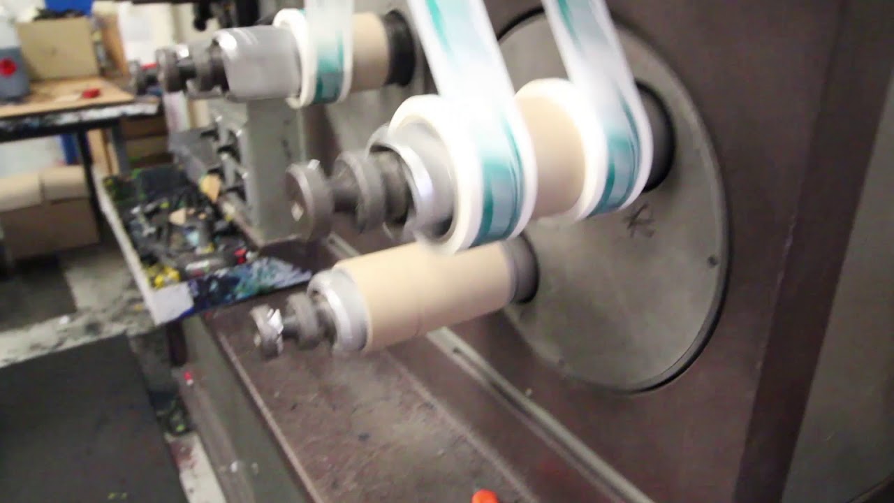Check out Omni's Custom Tape Printing in Action!