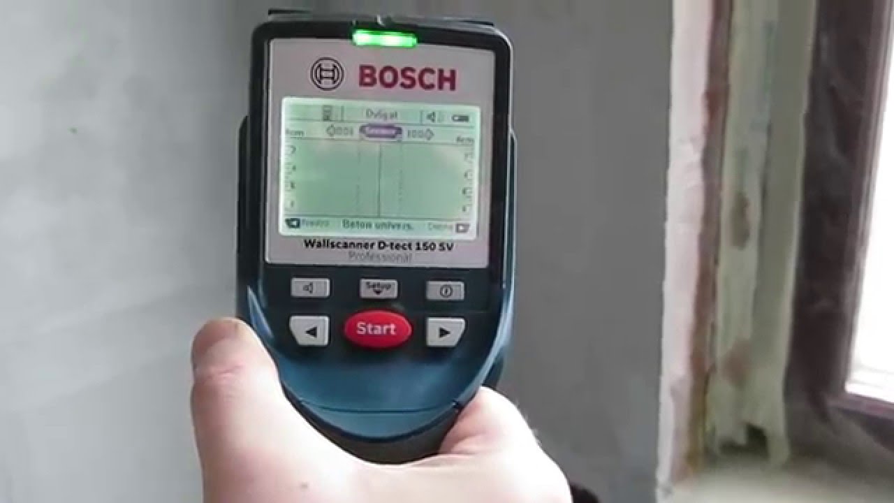 Wallscanner D-Tect 150 SV. Часть 1. Бетон универсальный.
