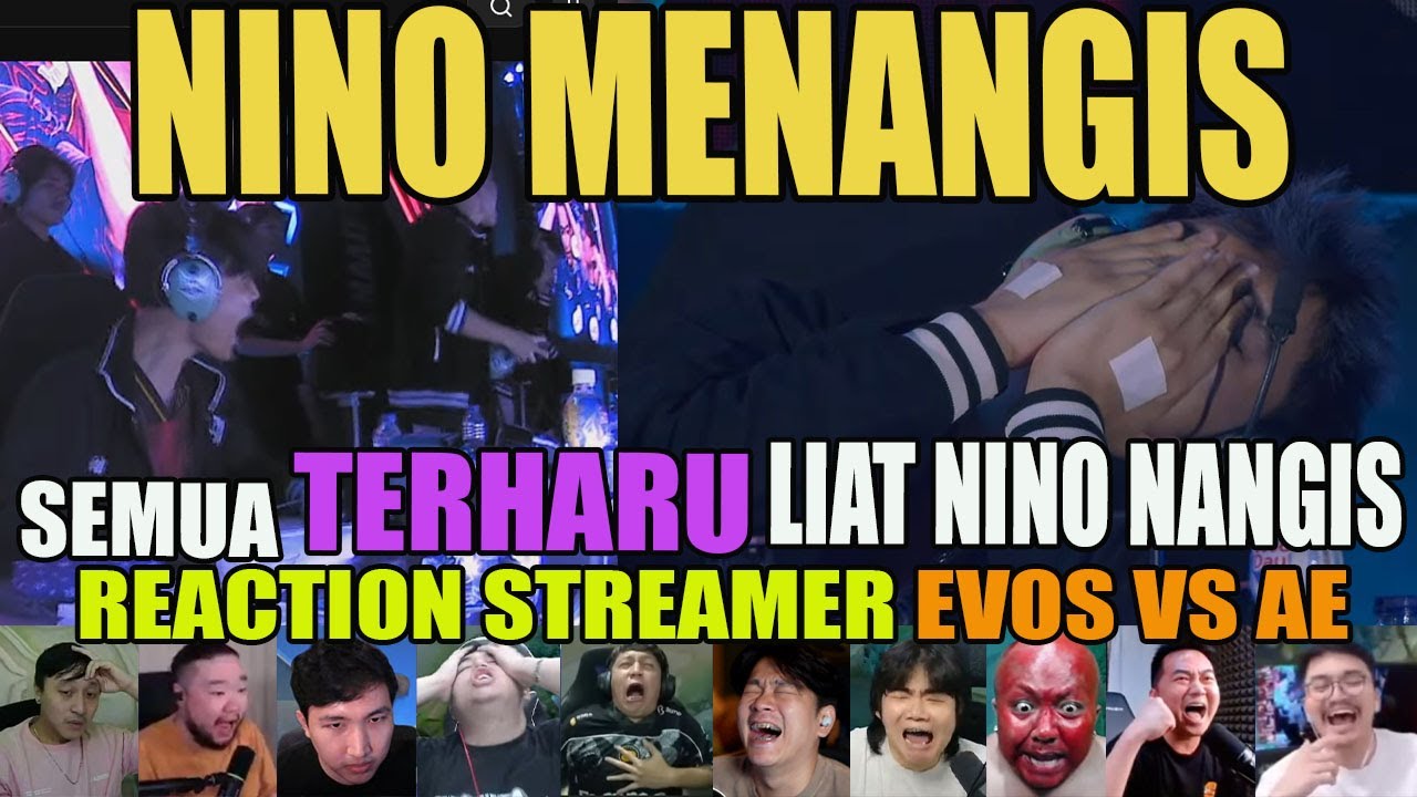 REACTION STREAMER ALTER EGO TO M7‼️EVOS VS ALTER EGO FINAL LOWER BEREKET MPL ID S16
