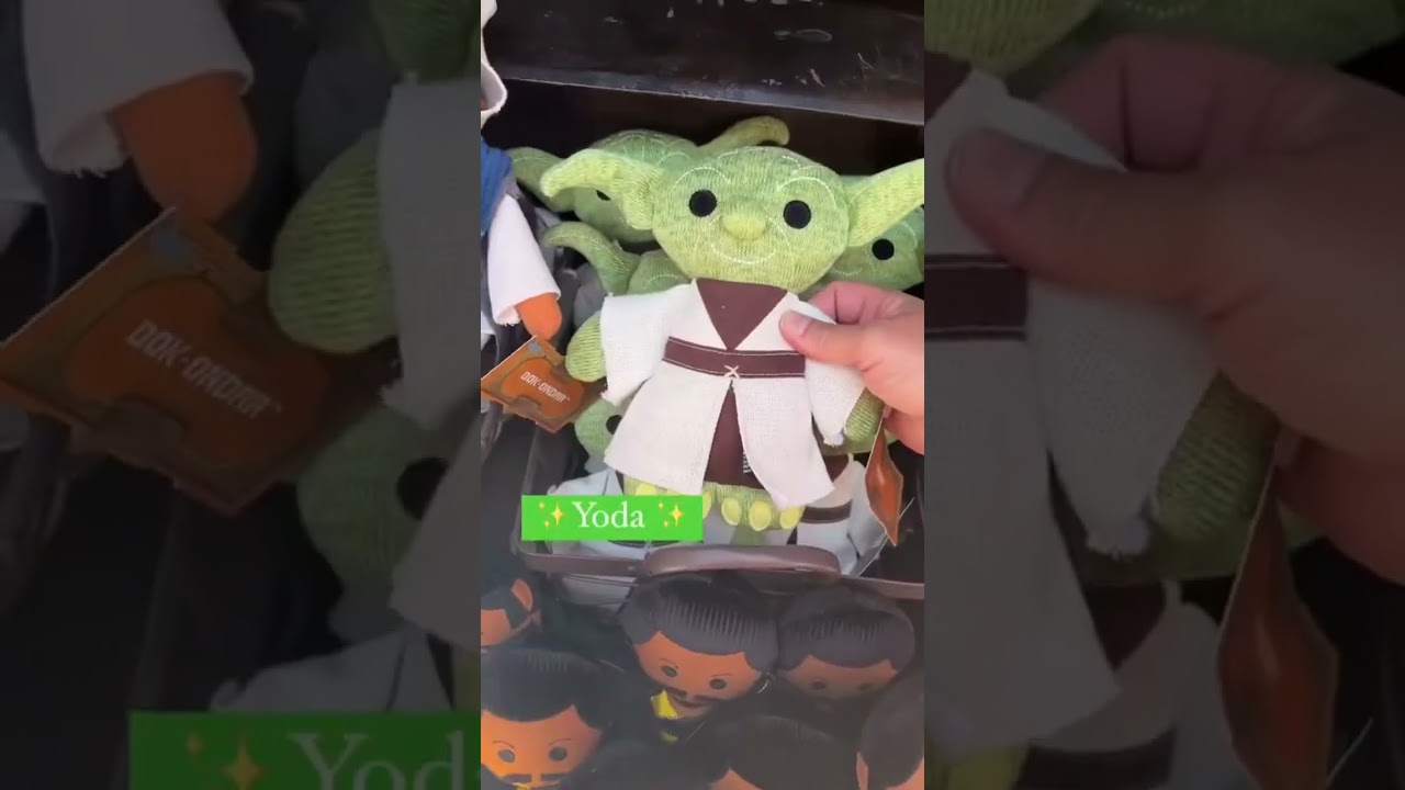 I am obsessed with these Star Wars plush toys
