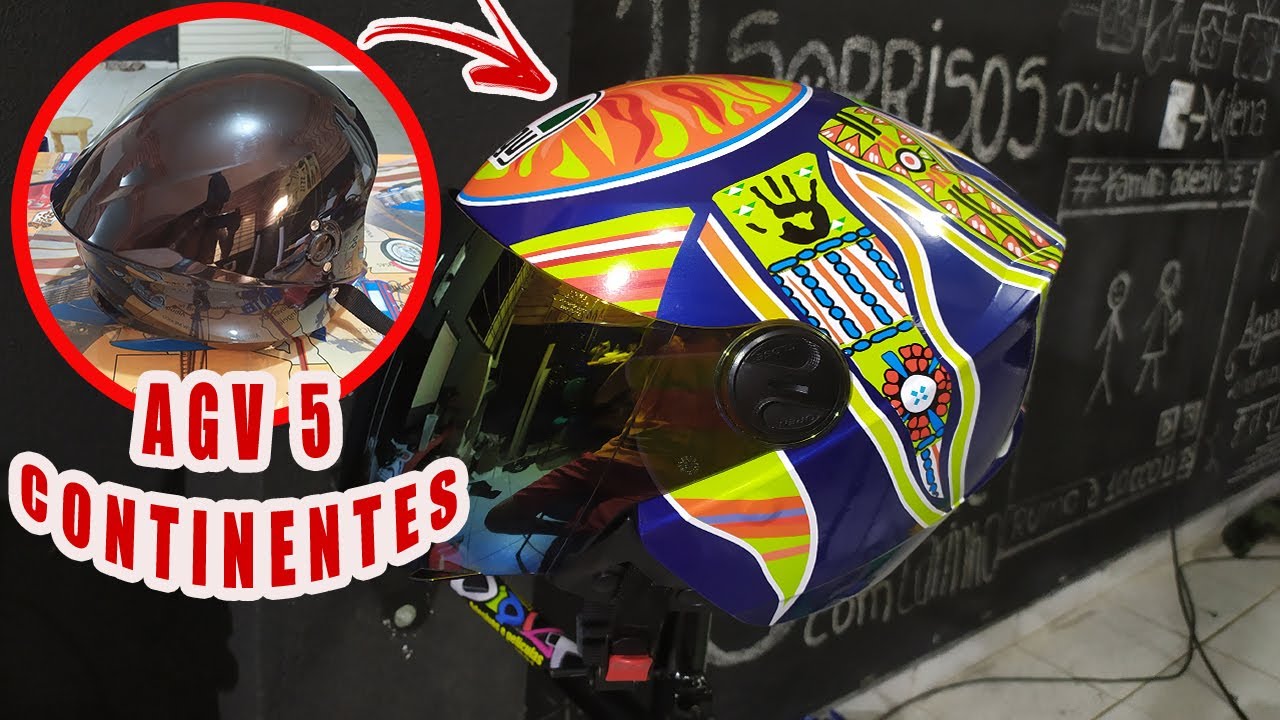 AGV 5 CONTINENTES PASSO A PASSO