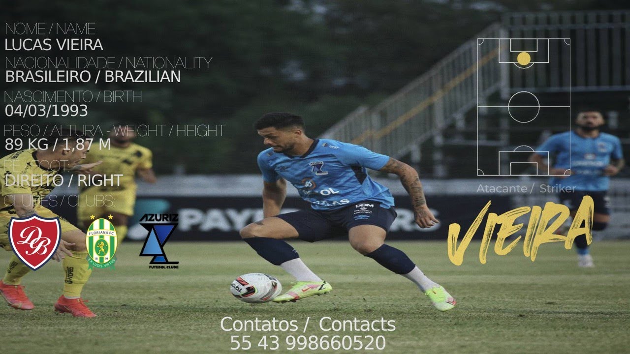 Lucas Vieira - Atacante - 2022