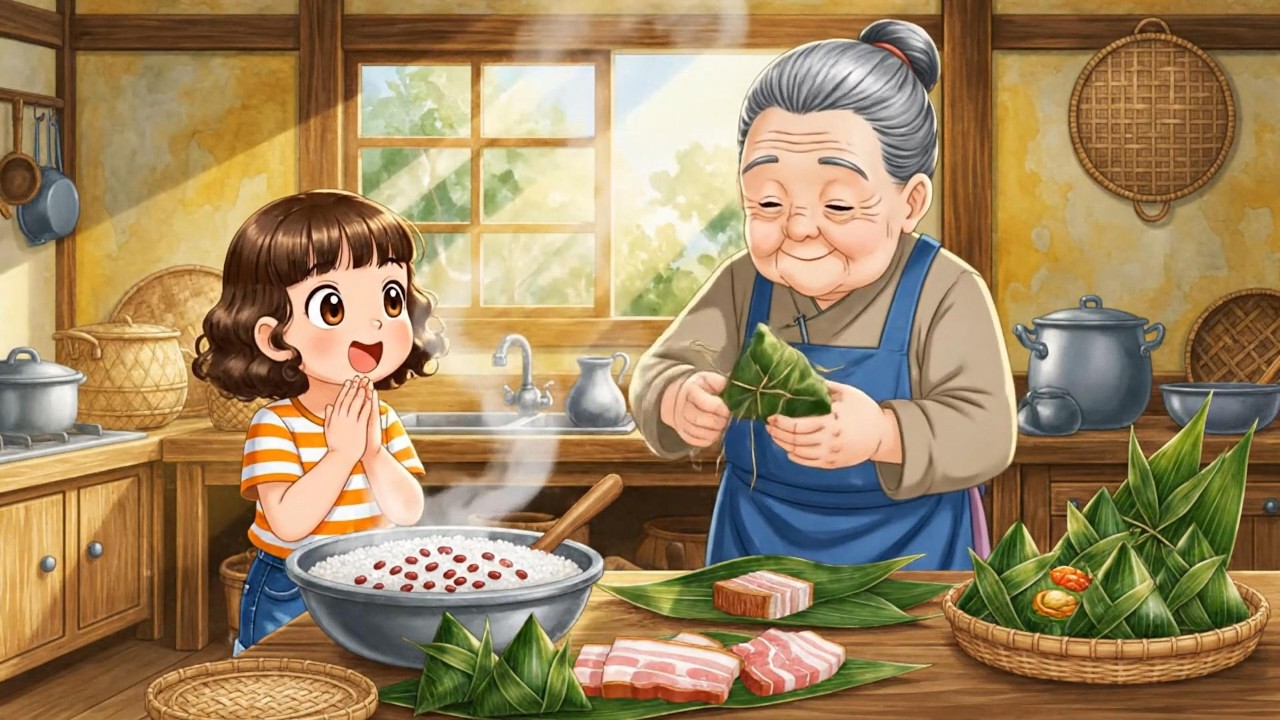 Ghibli Style Childhood Memories: A Dream of Grandma's Love ASMR