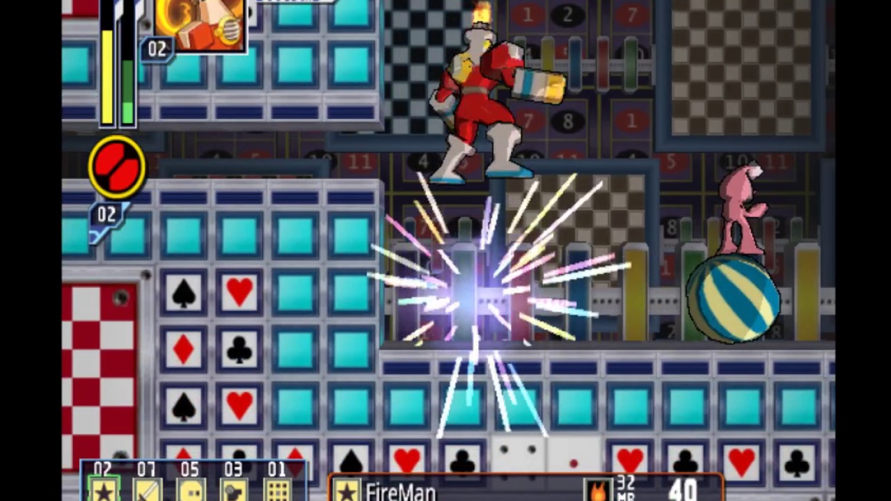 Mega Man Network Transmission ColorMan.EXE stage.