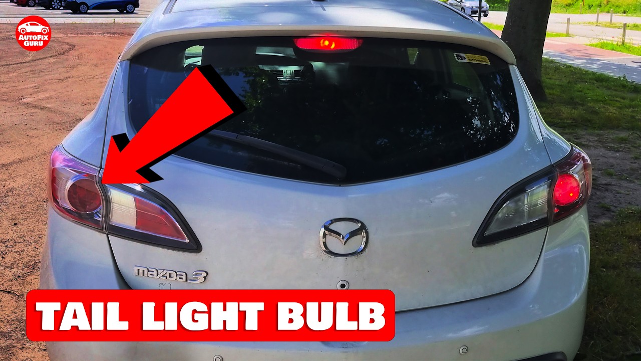 How to Change Brake Light Bulb on Mazda 3