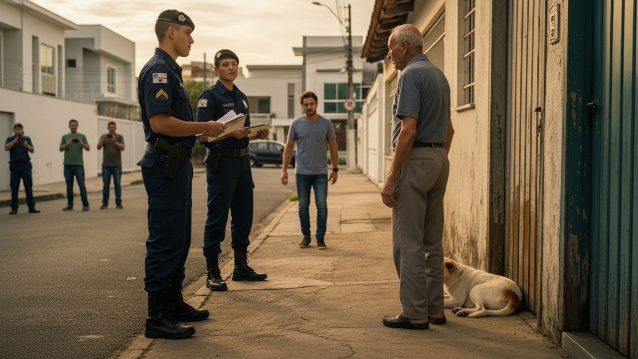 Chamaram a POLÍCIA para MORADOR IDOSO - mas quando NETO chegou tudo MUDOU