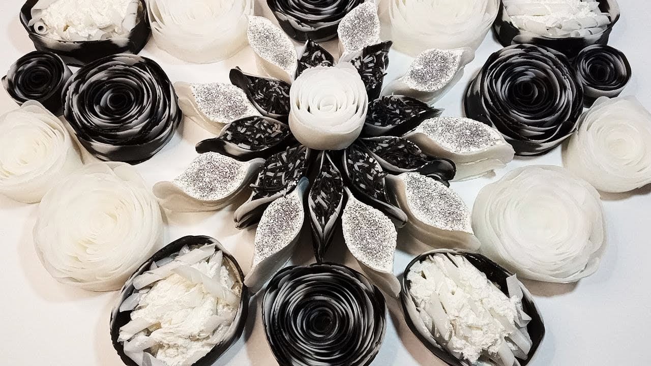 ASMR | Crushing Soap with Starch | Soap Plates | Crispy Soap Roses