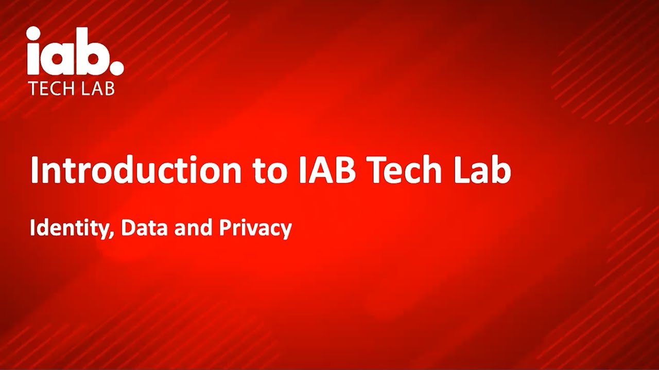 Identity, Privacy and Data Quality with IAB Tech Lab - Webinar