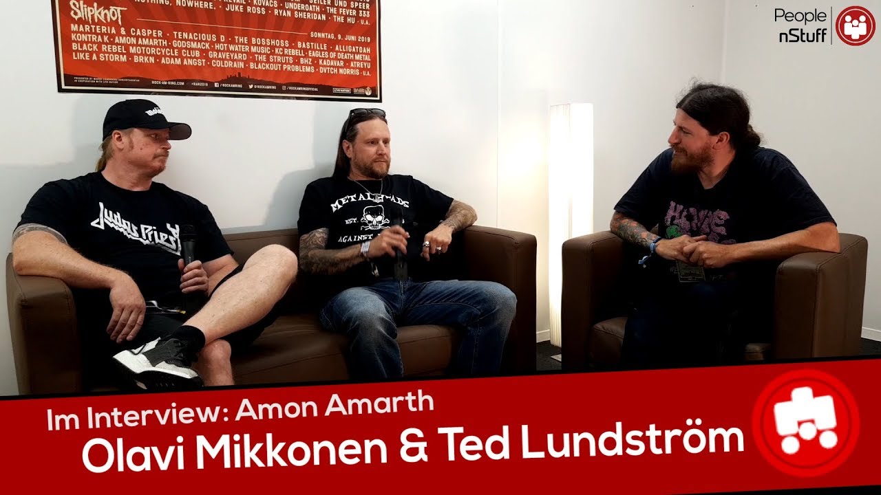 Music nStuff Interview: Amon Amarth (Olavi & Ted) @ Rock am Ring