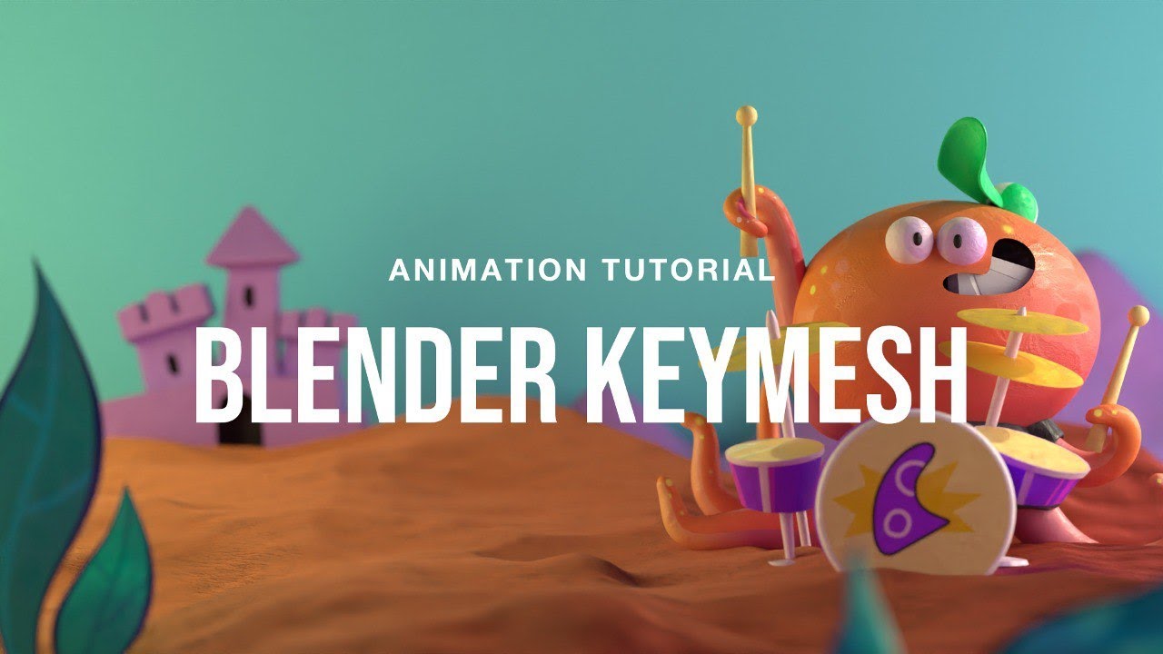 Учебное пособие по анимации Keymesh в Blender