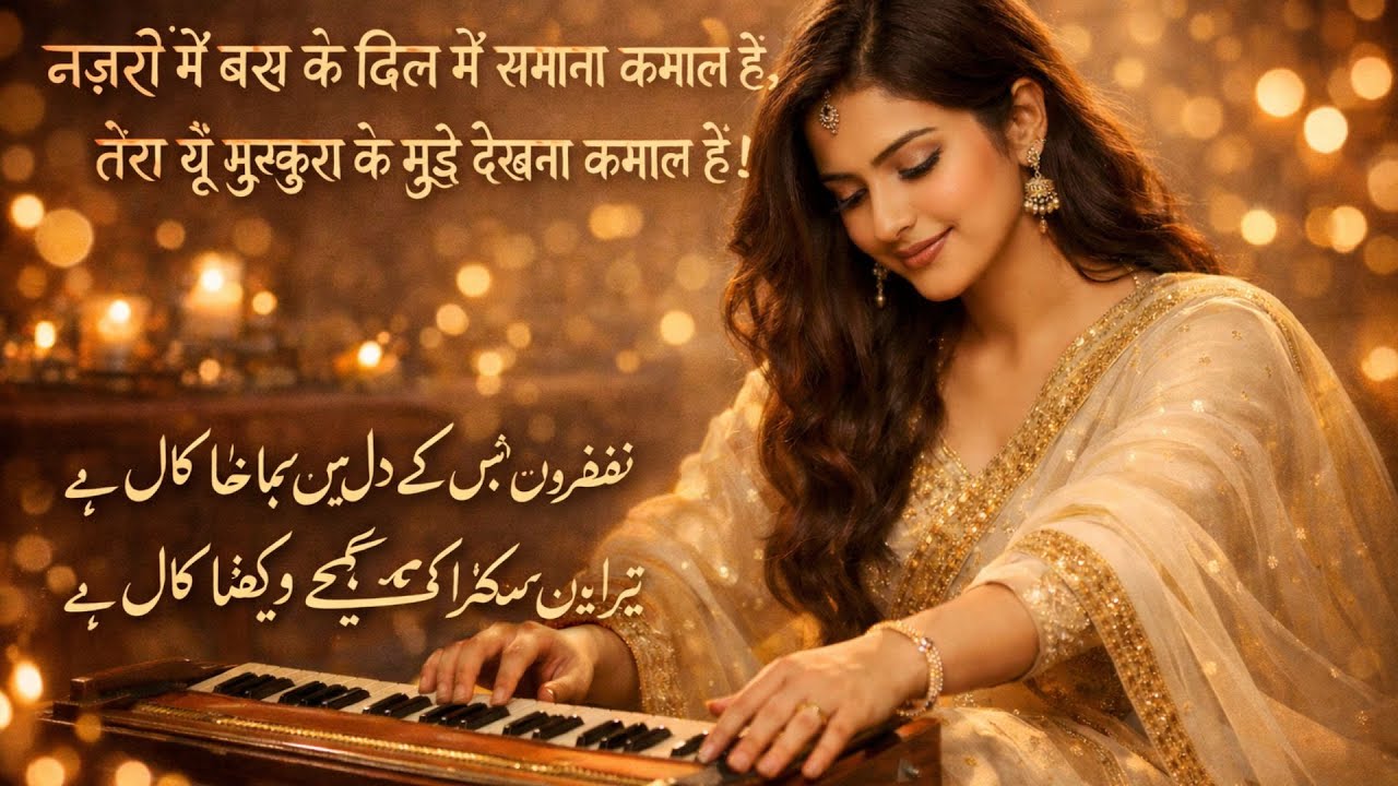 Tera Yun Muskura Ke Mujhe Dekhna Kamaal Hai | नज़रों में बस के | Heart Touching Ghazal