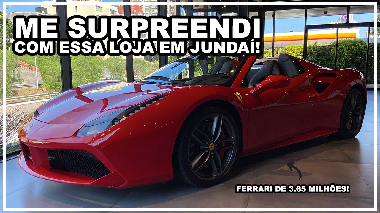 Conheci uma das lojas de CARROS ESPORTIVOS mais INSANAS do BRASIL em Jundiaí-SP!