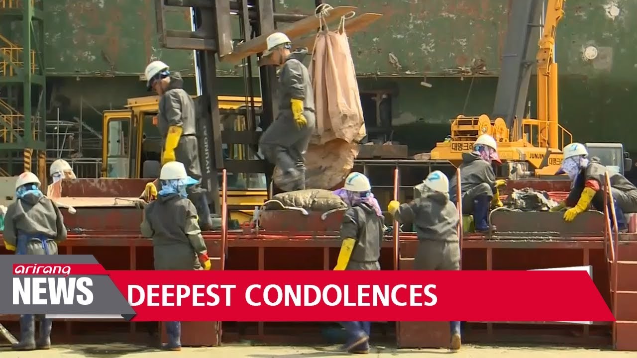 Korea's prime minister gives condolences to families of 5 missing victims