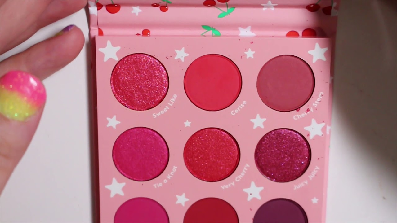 ColourPop Cherry Crush Swatches