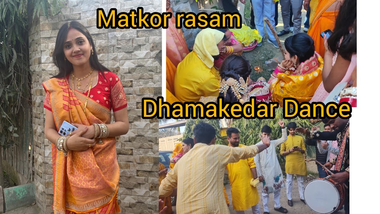Dhol ke Sath karne Sab Ek Sath Chale Matkor M