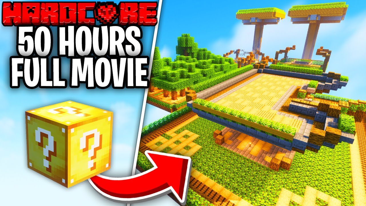 I Survived 50 Hours in ONE BLOCK LUCKY BLOCK in Minecraft! #2