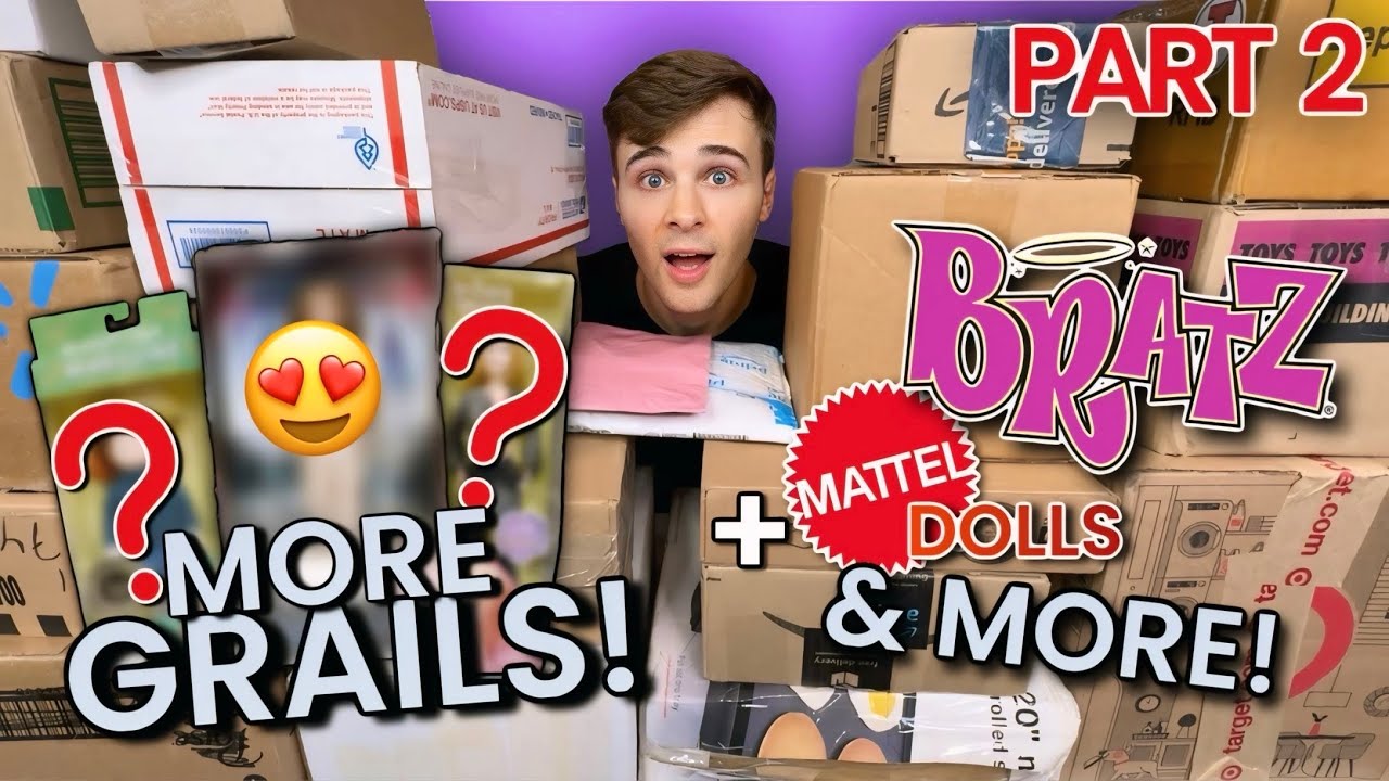 I Bought SO Many Nostalgic DOLLS (Again) Bratz, Celebrity Dolls, Mattel Dolls, and MORE! Pt. 2