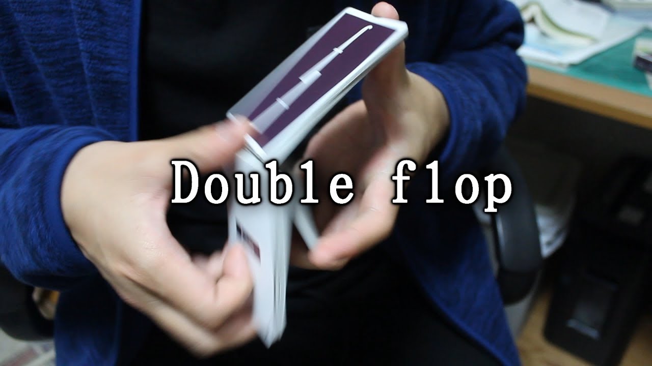 Double flop / Cardistry tutorial /カーディストリー・フラリッシュ解説