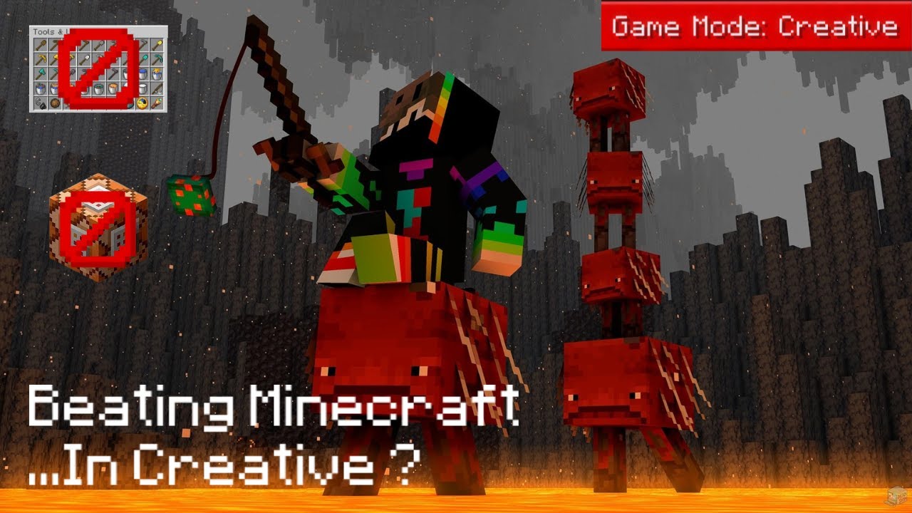 Can You Really Finish Minecraft in Creative Mode Without Cheating?
