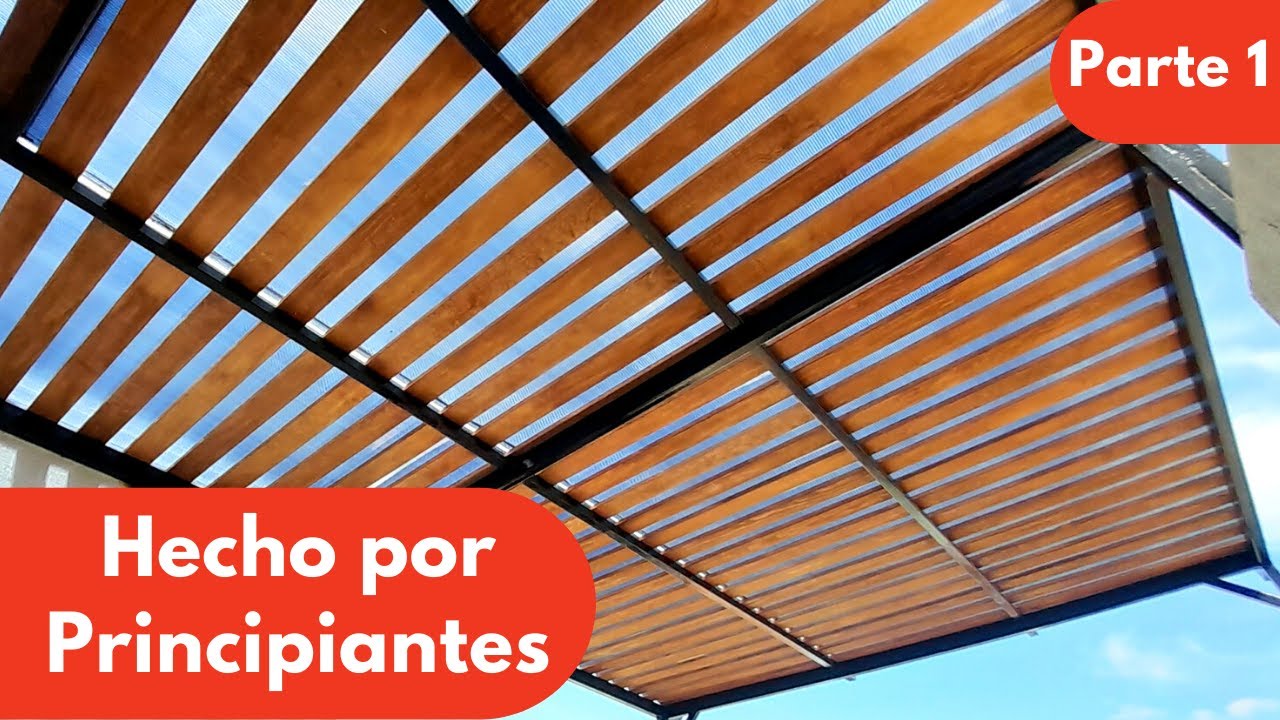 👨‍🏭Construcción de Pérgola con Herrería y Madera! 🪵Parte 1 | Alex Maniass