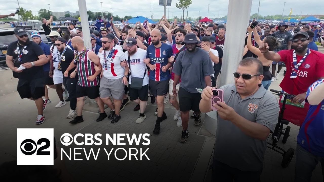 Soccer fans flock to MetLife Stadium for FIFA Club World Cup Final