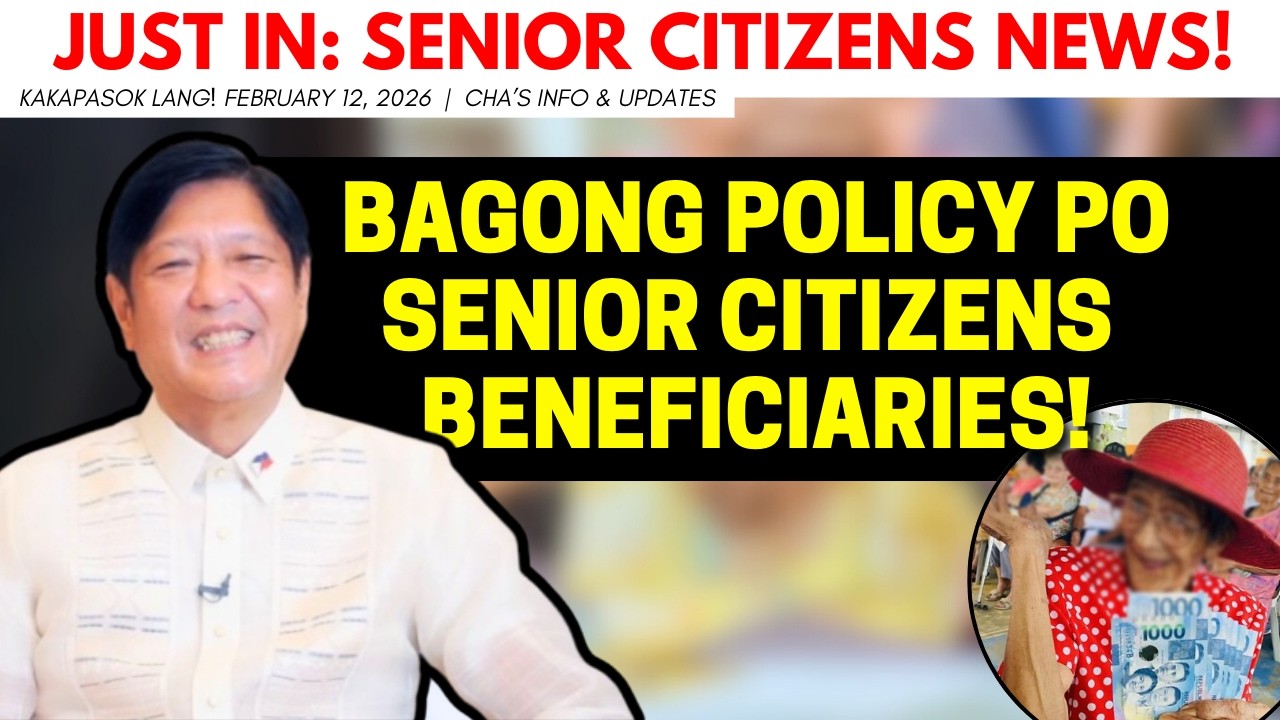 ✅ JUST IN: BAGONG POLICY SENIOR CITIZEN BENEFICIARIES FOR YOUR CASH GIFTS! IMPORTANTENG MALAMAN NIYO