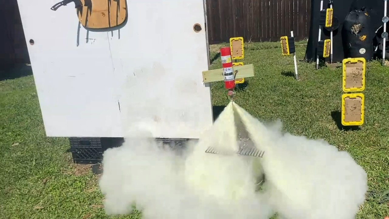automatic fire extinguisher homemade