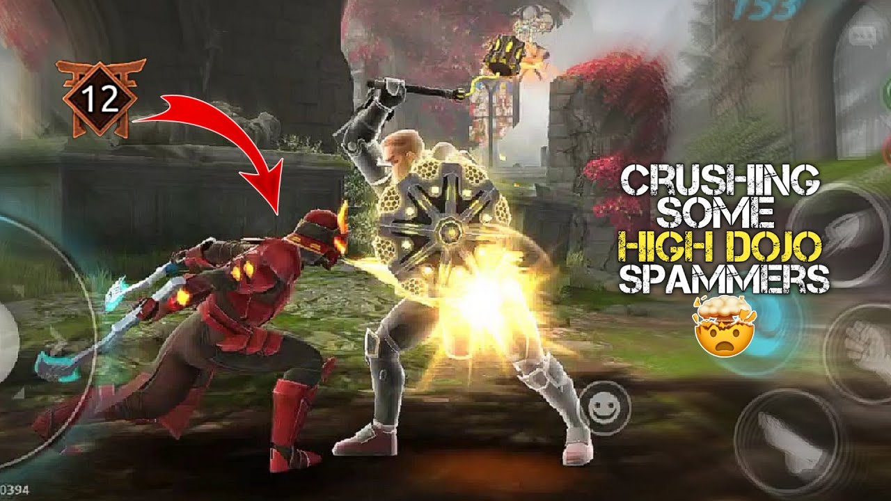 Crushing Some High Dojo Spammers In Rank Matches | Azuma Up Attack ☠️ | Shadow Fight 4 #shadowfight4