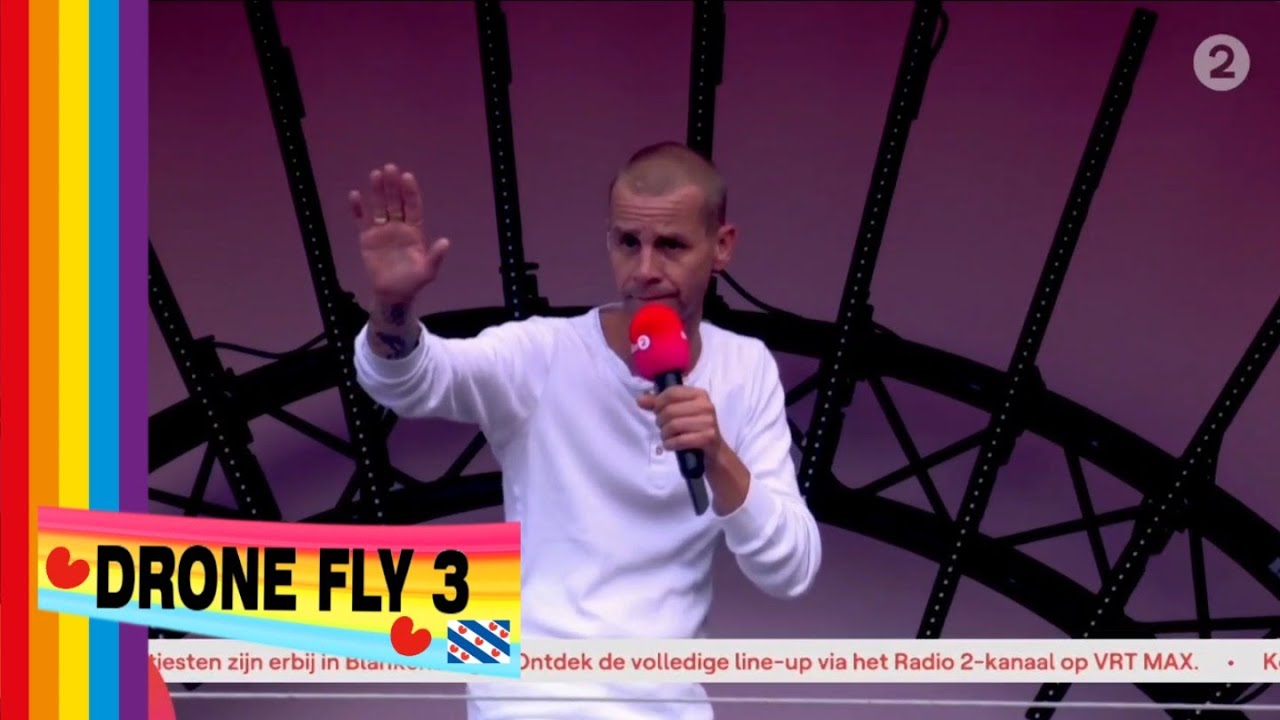 Sam Gooris optreden bij Radio 2 aan Zee in Blankenberge 23-7-25