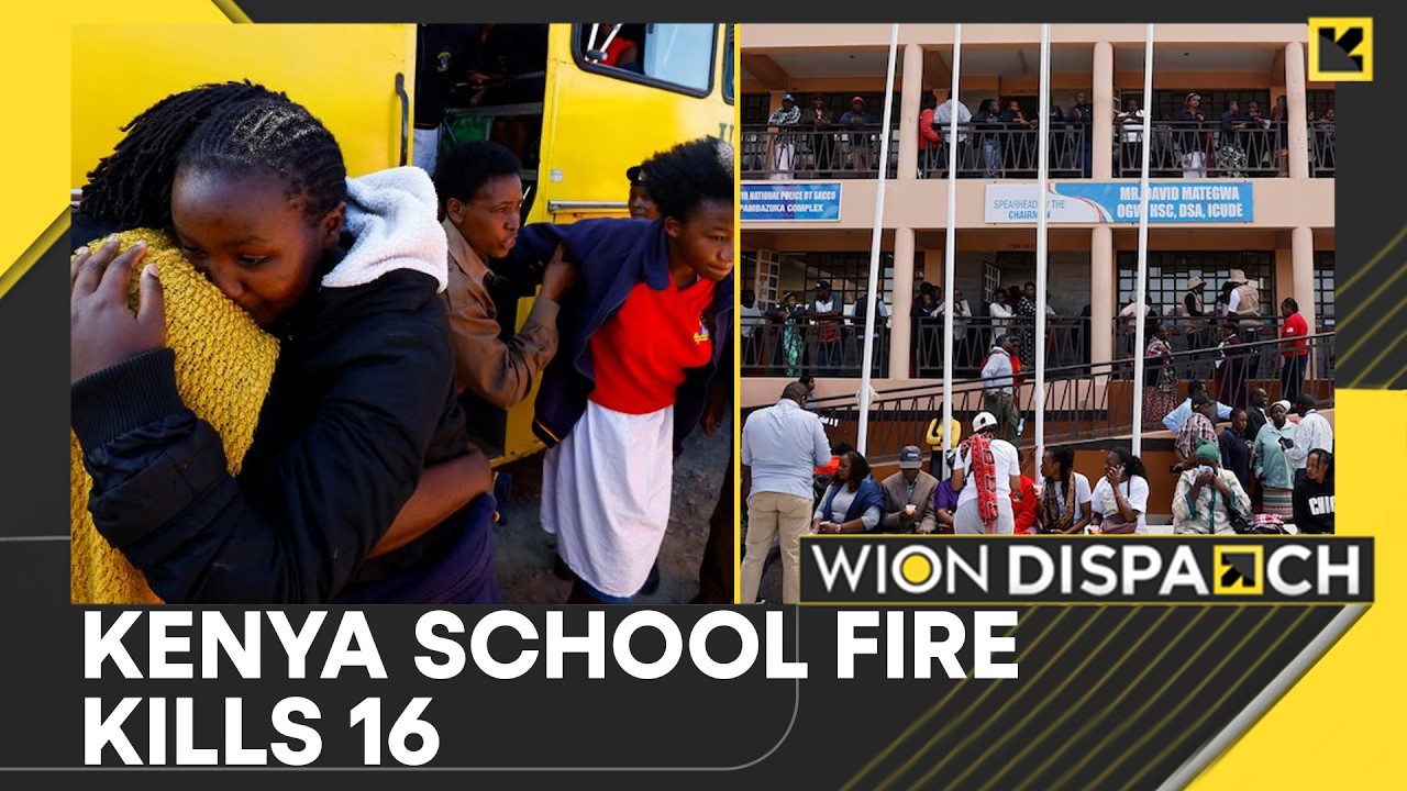 Kenya School Fire: 16 Students Dead, Over 70 Injured as Dormitory Blaze Sparks Panic | WION Dispatch