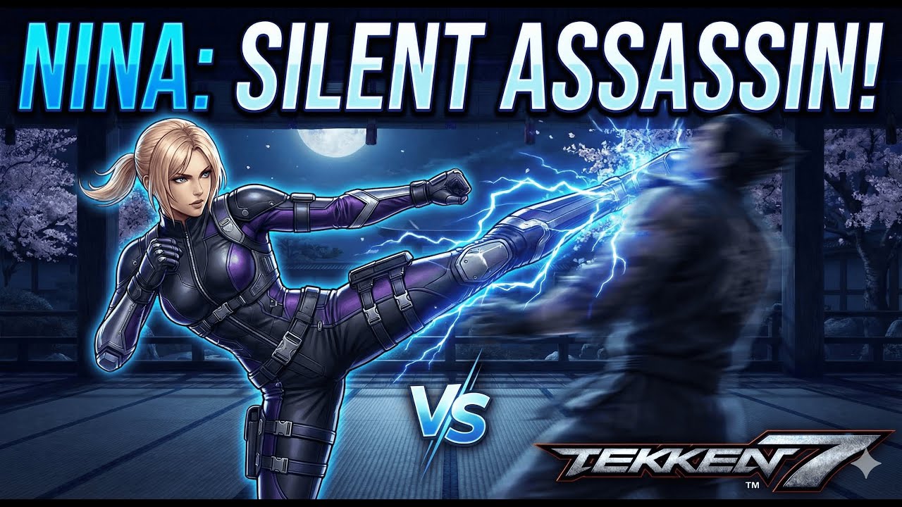 NINA FIGHTING IN TAKKEN 7