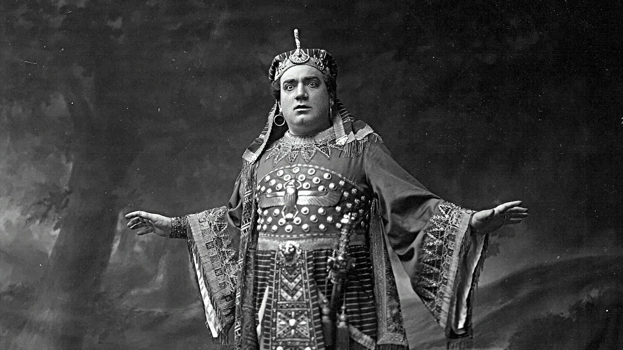 Caruso sings Celeste aida 1904. From an original shellac.