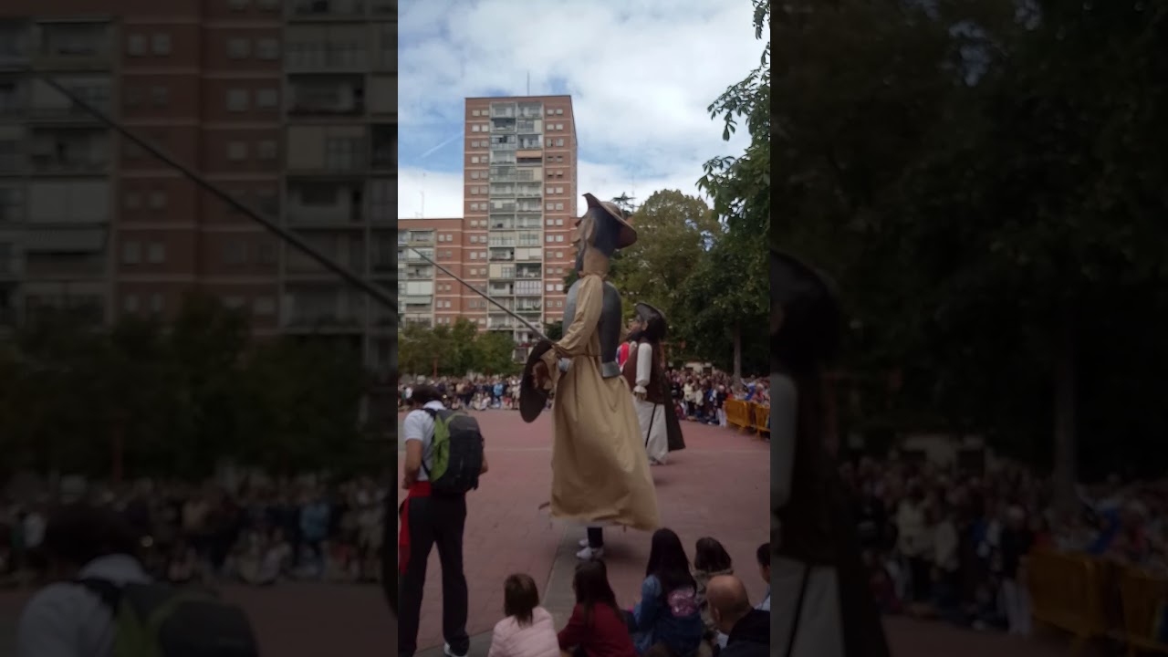 Concentración de cabezudos Miranda de Ebro