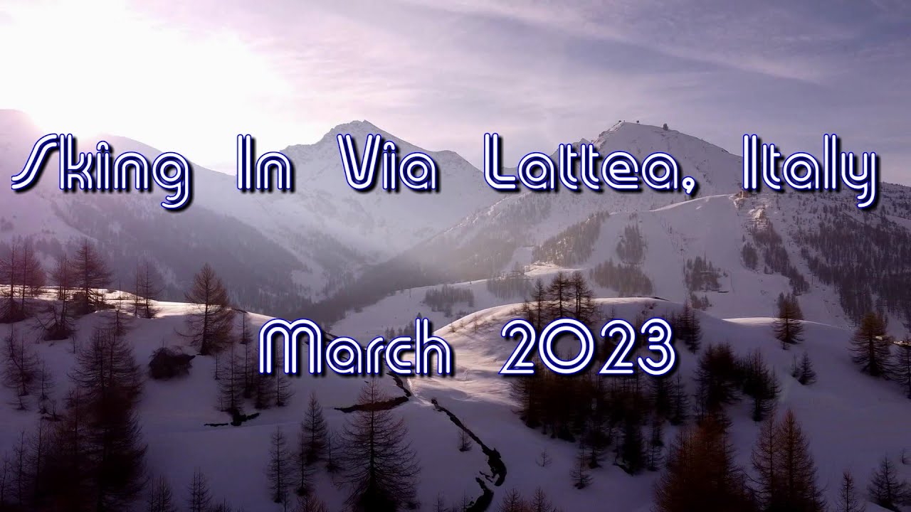 Skiing around Via Lattea - March 2023