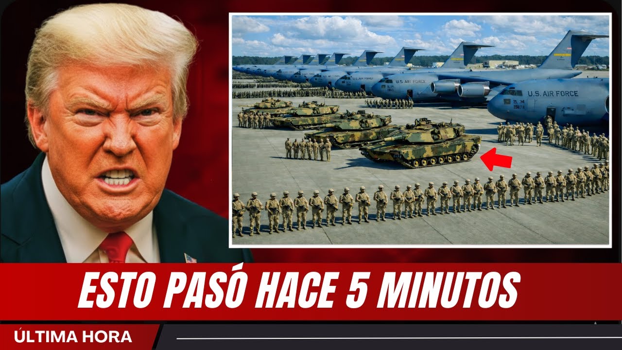 ¡Impactante! Paracaidistas de EEUU y fuerzas tipo Delta en despliegue nocturno en Oriente Medio