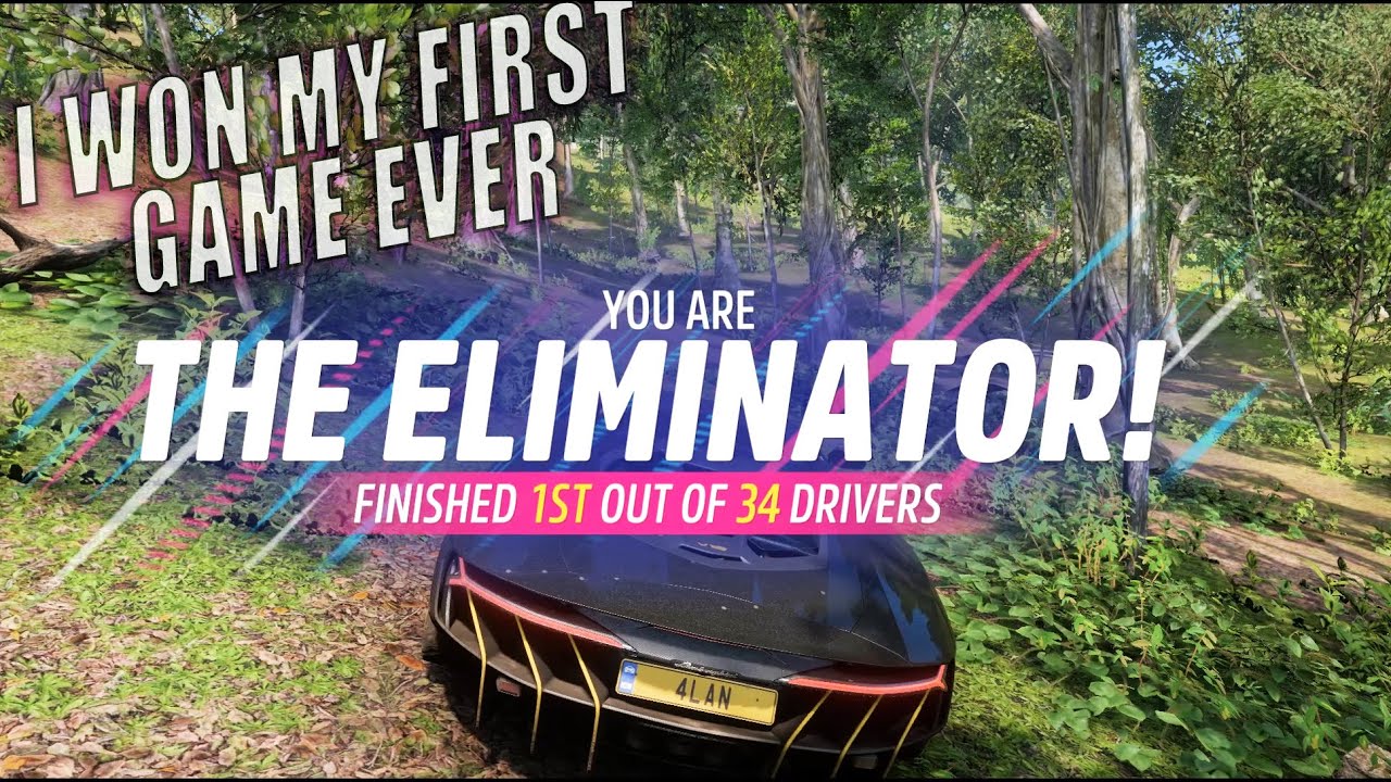 THE BEST ELIMINATOR GAME I EVER PLAYED FORZA HORIZON 5