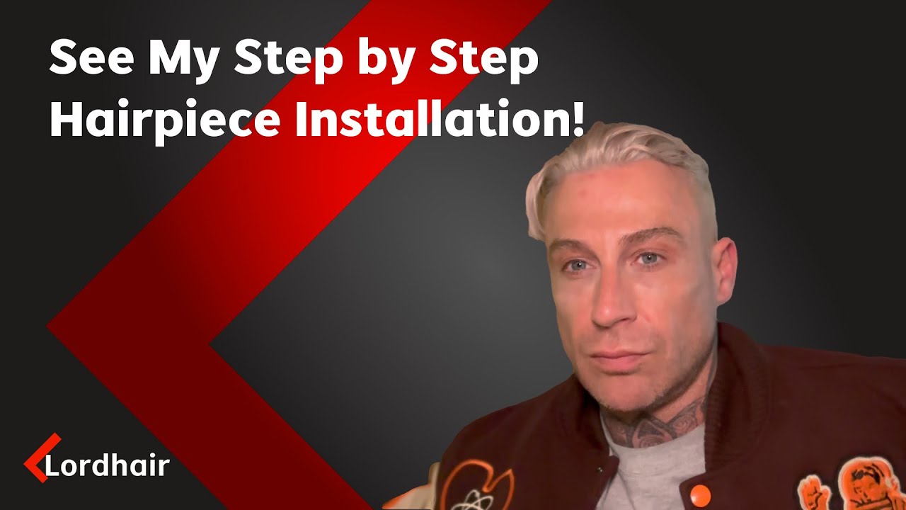 See My Step by Step Hairpiece Installation!