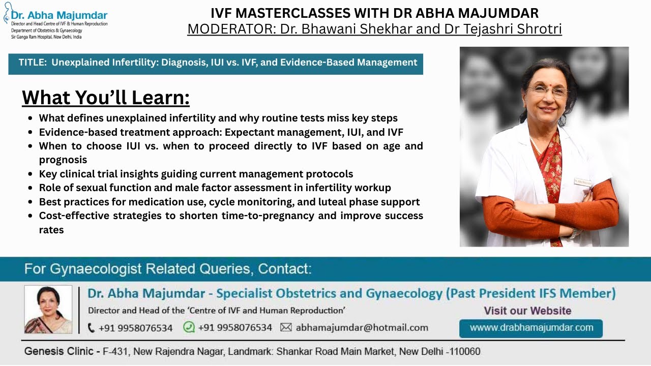 Decoding unexplained infertility | Dr Abha Majumdar